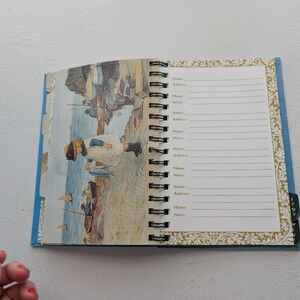 NEW Vintage Yesterboard Address Book 9" Tall 1993